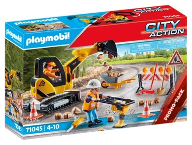 Playmobil, City Action, Dumuri in lucru, 71045