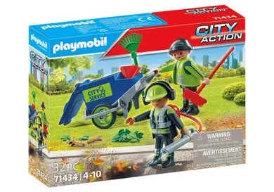 Playmobil, City Action, Echipa de salubrizare, 71434