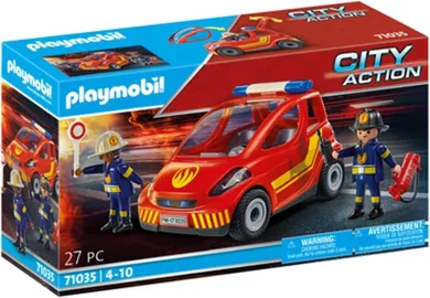 Playmobil, City Action, Masinuta de pompieri, 71035