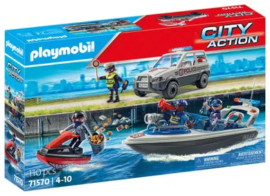 Playmobil, City Action, Operatiunea politiei pe apa, 71570