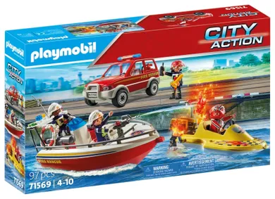 Playmobil, City Action, Operatiunea pompierilor, 71569