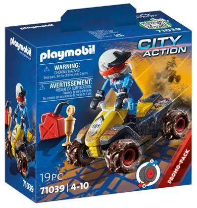 Playmobil, City Action, Quad offroad, 71039