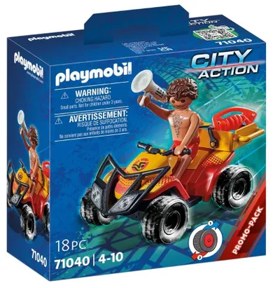 Playmobil, City Action, Quad salvamar, 71040