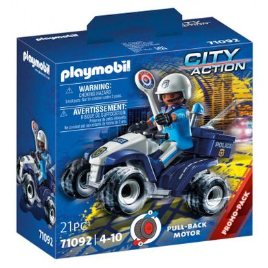 Playmobil, City Action, Speed Quad, 71092