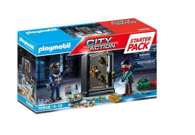 Playmobil, City Action, Starter Pack: jaf bancar, 70908