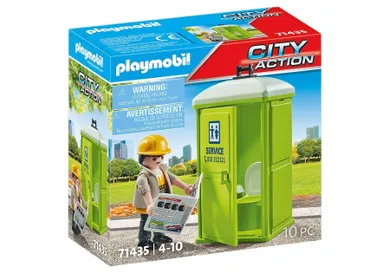 Playmobil, City Action, Toaleta mobila, 71435