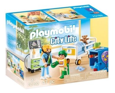 Playmobil, City Life, Camera copiilor din spital, 70192