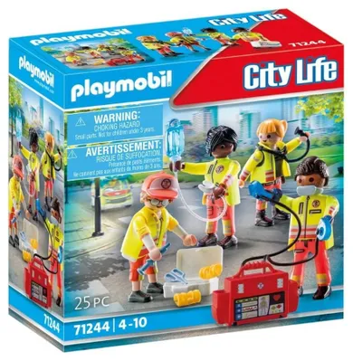 Playmobil, City Life, Echipa de salvare, 71244