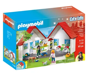 Playmobil, City Life, Magazin zoologic portabil, 71396