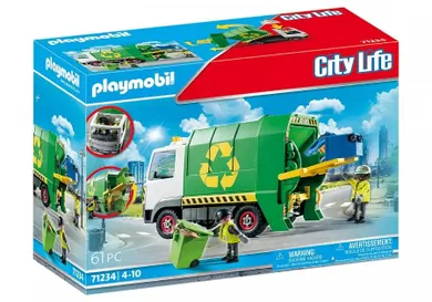 Playmobil, City Life, masina de gunoi, 71234