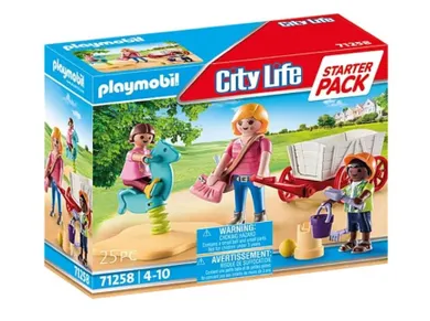 Playmobil, City Life, Starter Pack: Bona cu carucior, 71258