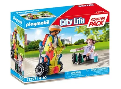 Playmobil, City Life, Starter Pack: Operatiunea de salvare, 71257