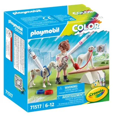 Playmobil, Color, Dresaj de caini, 71517
