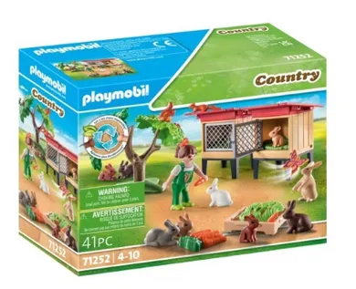 Playmobil, Country, Custi cu iepuri, 71252