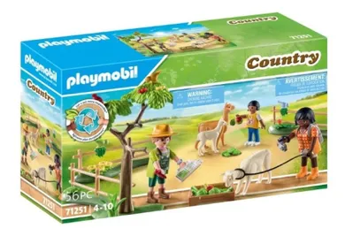 Playmobil, Country, Drumetii cu alpaca, 71251