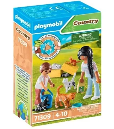 Playmobil, Country, Familie de pisicute, 71309