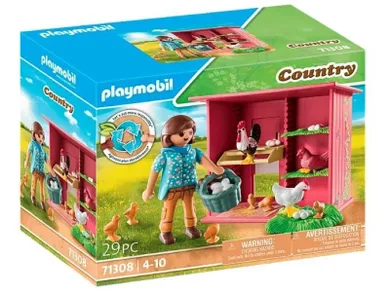 Playmobil, Country, Gaini cu pui, 71308