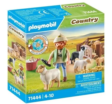 Playmobil, Country, Tanarul pastor cu oi, 71444