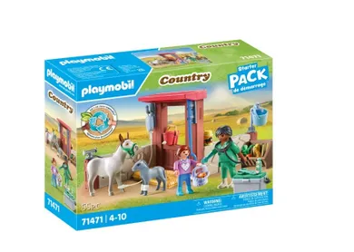 Playmobil, Country, Veterinarul cu magarusii, 71471