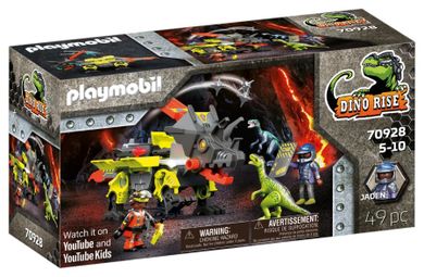 Playmobil, Dino Rise, Robo-Dino, Dinozaurul robot, 70928