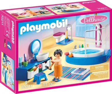 Playmobil, Dollhouse, Baia familiei, 70211