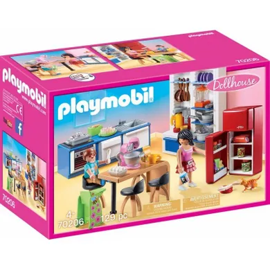 Playmobil, Dollhouse, Bucataria familiei, 70206