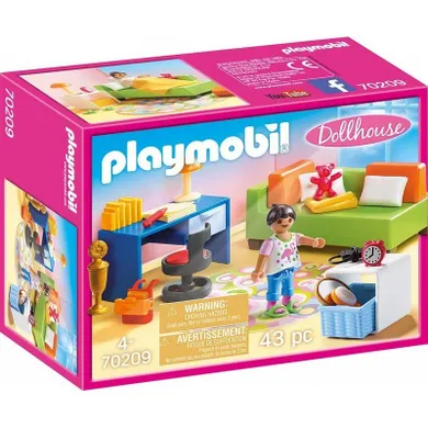Playmobil, Dollhouse, Camera tinerilor, 70209