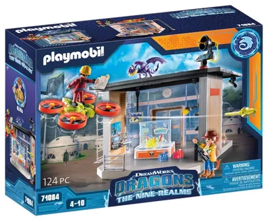 Playmobil, Dragons: The Nine Realms, Icaris Lab, set de joaca, 71084