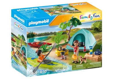 Playmobil, Family Fun, Camping cu cortul, 71425