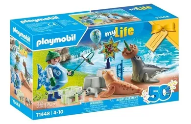 Playmobil, Family Fun, Hranirea animalutelor, 71448