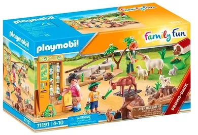 Playmobil, Family Fun, Mini zoo, 71191