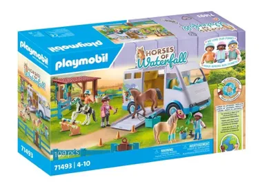 Playmobil, Horses of Waterfall, Scoala mobila de echitatie, 71493