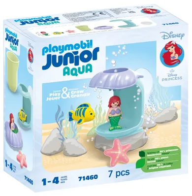 Playmobil, Junior Aqua, Disney, Dus tip scoica Ariel, 71460