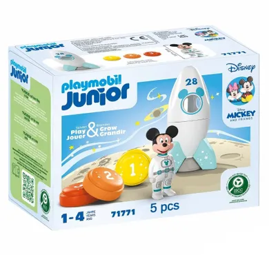 Playmobil, Junior, Disney, Aventura cosmica a lui Mickey Mouse, 71771