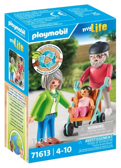 Playmobil, My Life, Bunicii si nepotul, 71613