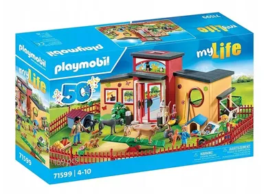 Playmobil, My Life, Hotel pentru animalute, 71599