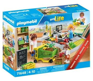 Playmobil, My Life, Supermarket bio, 71648