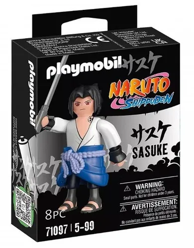 Playmobil, Naruto, Sasuke, set de joaca, 71097