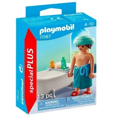 Playmobil, Special Plus, Barbatul la baie, 71167