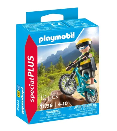 Playmobil, Special Plus, Ciclist pe munte, 71756