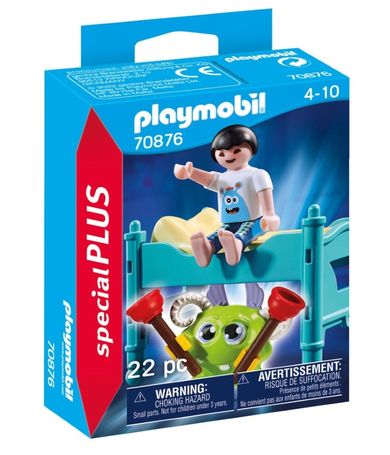 Playmobil, Special Plus, Copilul si monstruletul, 70876