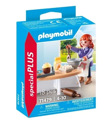Playmobil, Special Plus, Doamna cofetar, 71479