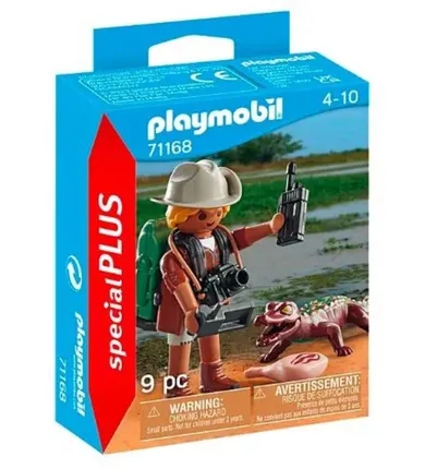Playmobil, Special Plus, Exploratorul si aligatorul, 71168