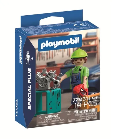 Playmobil, Special Plus, Mecanic, 72031