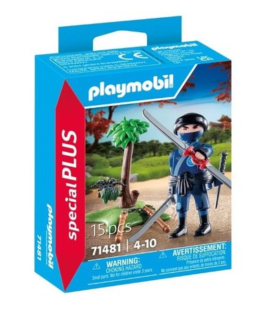 Playmobil, Special Plus, Ninja cu arme, 71481