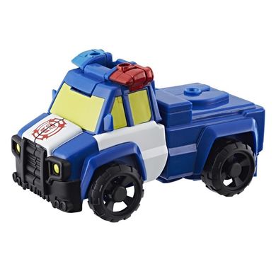 Playskool, Transformers Rescue Bots Academy, Chase the Police Bot, figurina, 12 cm