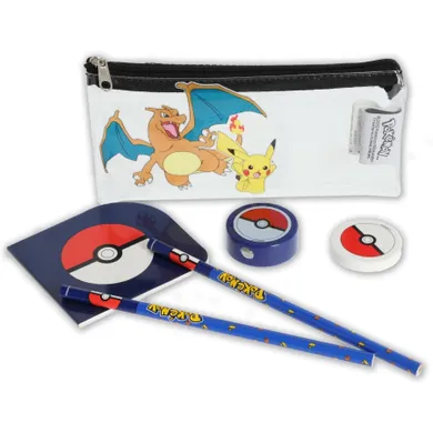 Pokemon, penar etui cu rechizite scolare