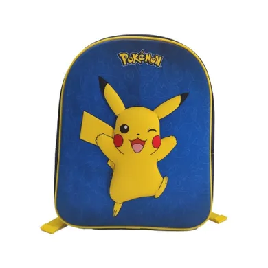 Pokemon, rucsac gradinita, 1 compartiment, Pikachu, albastru