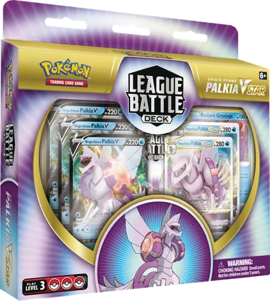 Pokemon TCG: Origin Forme Palkia, Vstar - League Battle Deck, joc de carti