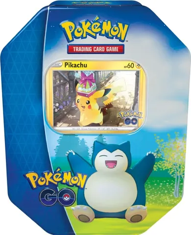 Pokemon TCG: Pokemon Go, Tin Box Snorlax, joc de carti